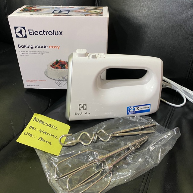 Like New: Electrolux EHM3407 Hand Mixer เครื่องผสมอาหารมือถือ ประกันเหลืออีกเกือบ2ปีเต็ม ถึง 18 มีนาคม 2022