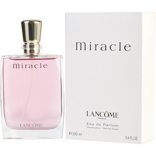 lancome miracle edp 100 ml กล่องเทส ของแท้