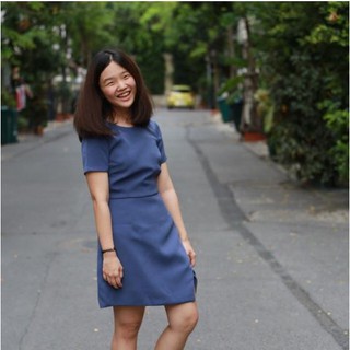 Tulip Dress ♡ Midnight Blue