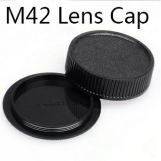 M42 Mount Rear Lens Cap ฝาปิดท้ายเลนส์ + BodyCap ฝ่าปิดหน้ากล้อง