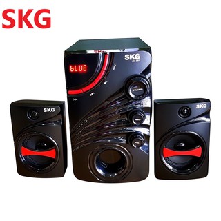 SKGลำโพงซับวูฟเฟอร์ 2.1Ch รุ่น AV-351 D-1 สีดำ