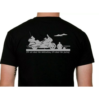 เสื้อยืดผ้าฝ้าย พิมพ์ลาย Honda Goldwing fans Motorrad touring gold wing 1200 1500 gl 1800 สําหรับผู้ชาย DF12HJ32635