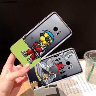 Htc เคสโทรศัพท์มือถือซิลิโคน TPU แบบนิ่ม 4JDMOS รูปแบบ -2 สําหรับ Desire M10 U Ultra U11 X9 10 Pro EVO M9 12 Plus