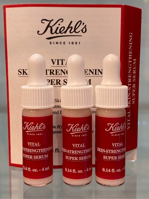 KIEHL'S Vital Skin Strengthening Super Serum ขนาด 4 ml ของแท้ฉลากไทย
