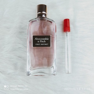 ABERCROMBIE &amp; FITCH First Instinct edp กล้วยไม้อันหอมหวานดึงดูดล่อแมลงเหมือนสัญชาตญาณแรกที่เกินห้ามใจผสมความนุ่มของอำพัน