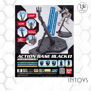 BANDAI - Action Base 1 Black (Display) ( MG-HG-RG 1/100-1/144-SD ) (Gundam Plastic Kits)