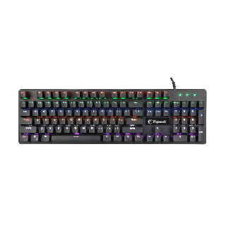 คีบอร์ดเกมมิ่ง Razeak RK-X16 Mechanical Keyboard คีย์บอร์ด ไฟ 9 โหมด คีบอร์ด (Blue Switch) คีย์บอร์ดเล่นเกม ประกัน 1 ปี