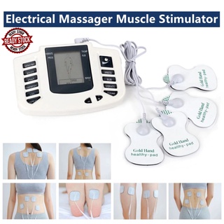 ✨Local Stock✨Tens Electronic Acupuncture Body Slimming Pulse Massage Muscle Stimulator with 16 Tens Therapy Pads Massage