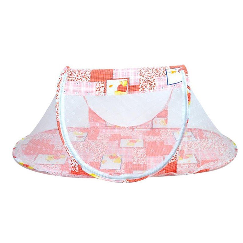 Tangmo Kid มุ้งนอนสปริง สีส้ม