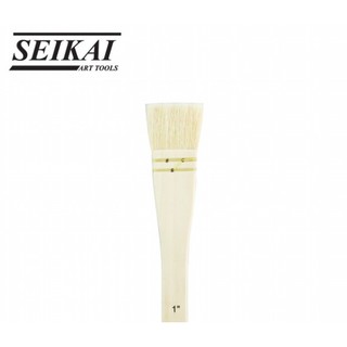 SEIKAI พู่กันแปรงขนขาว Seikai 1", 1.5", 2", 3" 1 ด้าม