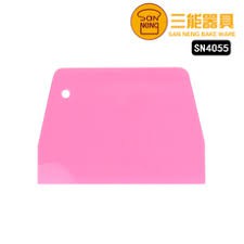 SN4055 แผ่นปาด ตัดแป้ง/ที่ขูด สีชมพู