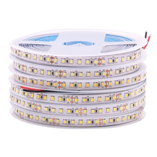 สายไฟริบบิ้น LED 60 ดวง 12V 2835 สีขาวอบอุ่น ยาว 5 เมตร สําหรับตกแต่งบ้าน ตู้เสื้อผ้า ทีวี