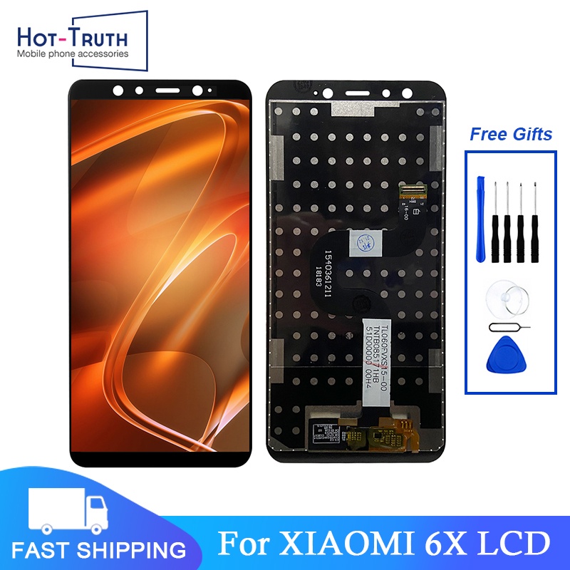 For Xiaomi Mi 6X A2 M1804D2SG M1804D2S LCD Display Touch Digitizer Screen Assembly Mobile Phone Repl