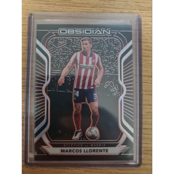 Marcos Llorente 2020-21 Panini Obsidian Soccer /50