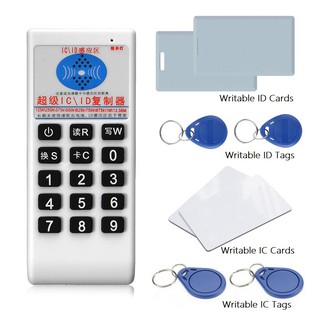 125KHz ID Card 13.56MHz IC Card Copier/Writer/Reader/Duplicator 05CD with Wri2 Cards IC 2 Tags 2 Cards