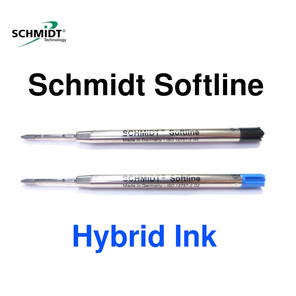 ไส้ปากกา Schmidt P900 Softline Hybrid Ink Refill 1.2mm สีน้ำเงิน/ดำ (Parker G2 type refill)
