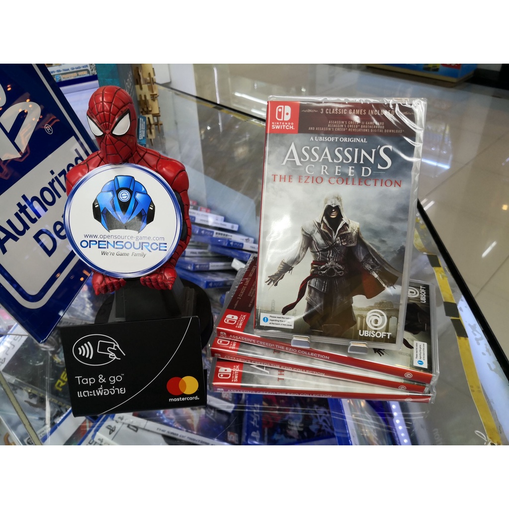 [พร้อมส่ง]Nintendo: Assasin's Creed The Ezio Collection (US ASIA) แผ่นเกม สำหรับ Nintendo Switch