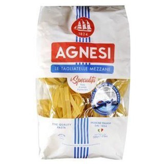 Agnesi Tagliatelle Mezzane 500g แอกเนซีแท็กเลียเตลเลเมซเซน 500 กรัม