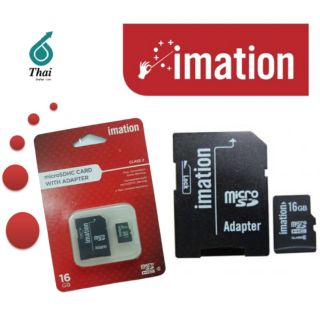 Memory Card Micro SDHC 16GB IMATION CLASS 2 เมมโมรี่ การ์ด