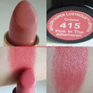 ลิปสติกRevlon เบอร์ 415 สีนมชมพู ละมุน สาวหวาน