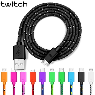 Twitch 5v 2.4 A Usb Type C Fast Charging Cable For Samsung Huawei Xiaomi Android 3M