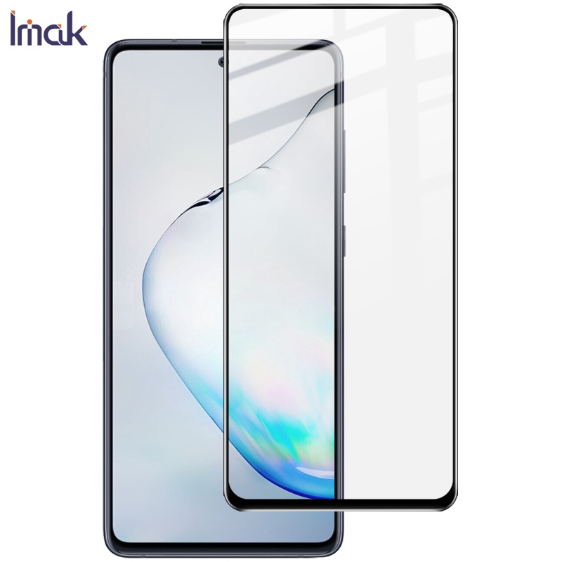 Imak Samsung Galaxy Note 10 Lite กระจกนิรภัย Galaxy A81 / M60S กาวเต็มฝาครอบปกป้องหน้าจอฟิล์มป้องกัน