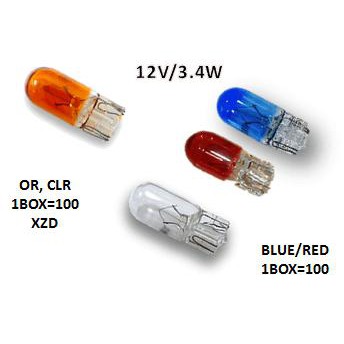 METER BULB T10 12V/3.4W EX5