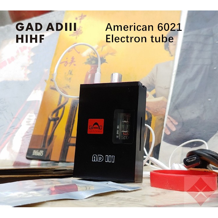 Zishan Ad3 Ad Iii Ocl Portable Op Amp Bile 6021 Tube Hifi Hd650 Hd600 K701 Class A สําหรับหูฟัง