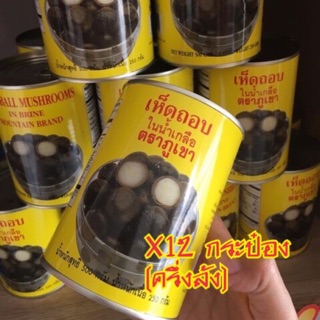 เห็อถอบ ในน้ำเกลือตรา ภูเขา x12 (ครึ่งลัง)