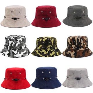 เช็ครีวิวสินค้าหมวกบักเก็ต หมวกบักเก็ต หมวก Bucket Hat หมวกสีพื้น หมวกแฟชั่น