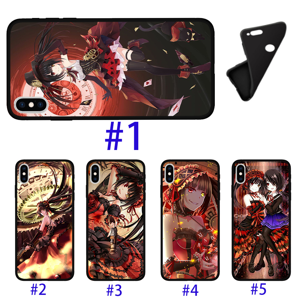 วันที่ A Live Kurumi Nightmare ปลอกยางซิลิโคนสําหรับ Samsung A2 Core J1 Ace J2 Prime J4 2018 Plus J5