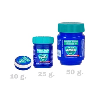 วิคส์ VICKS ขนาด10g/25g/50 gm.