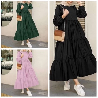 Celline MIDI DRESS ชุดเดรสสั้นแฟชั่น พรีเมี่ยม ลายมัสยิด สําหรับผู้หญิงวัยรุ่น