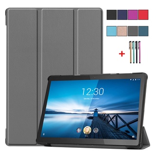 ใหม่ เคสหนัง pu ฝาพับแม่เหล็ก พร้อมช่องใส่ปากกา สําหรับ Lenovo Tab M10 FHD X605 X505 10.1 นิ้ว Funda 3