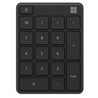 MICROSOFT NUMERIC KEYPAD (คีย์บอร์ดตัวเลข) สีดำ - รับประกัน 1 ปี