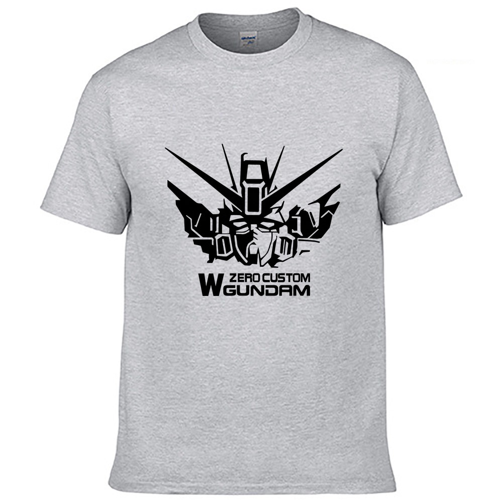 กันดั้ม เสื้อยืด Gundam WINGZERO T-shirt Cosplay Fashion