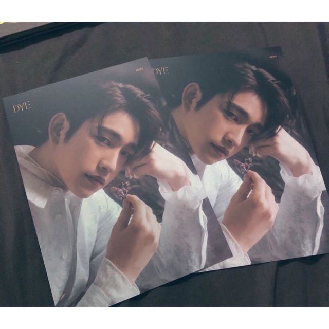 Lyrics card Jinyoung GOT7 แท้