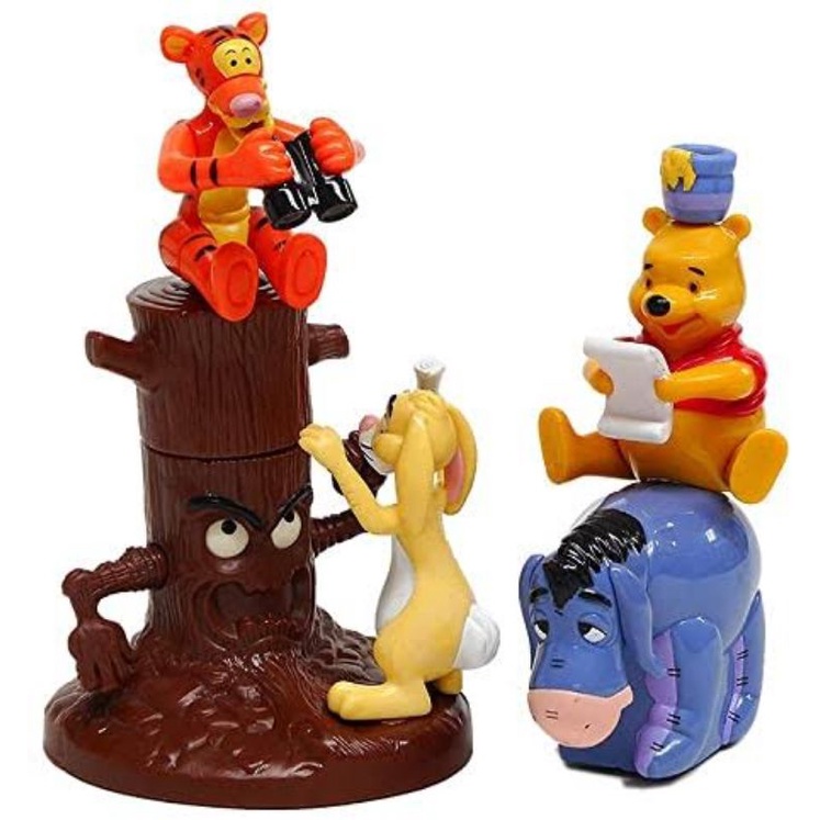 Winnie the Pooh McDonald's Meal Toy Set of 4 1998 Figure Happy Set