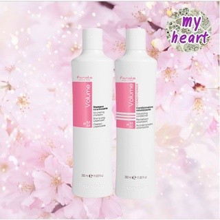 Fanola Volume Shampoo/Conditioner 350 ml. สำหรับเพิ่มวอลุ่ม เพิ่มเนื้อผมให้แข็งแรงและมีน้ำหนัก