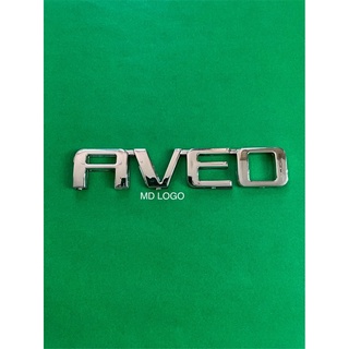 โลโก้ AVEO ติดCHEVROLET ขนาด 11.7x2.3cm.