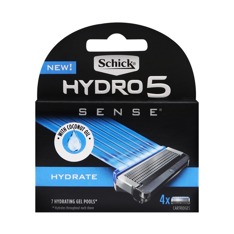Schick Hydro Sense Hydrate Kit  มีดโกนหนวด โกนหนวด ผู้ชาย มีดโกน Hydro 5