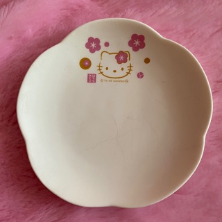 จานใส่ขนม เค้ก Hellokitty