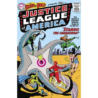 Brave and the Bold 28 FACSIMILE EDITION (พิมพ์ซ้ํา รูปลักษณ์ที่ 1 ของ Justice League) - การ์ตูน DC - STARRO