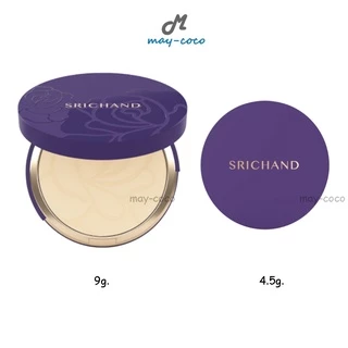 ถูก/แท้/มีไลฟ์ แป้งม่วง Gen2 แป้งอัดแข็ง Srichand Bare to Perfect Translucent Compact Powder ศรีจันทร์ โปร่งแสง