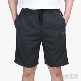 DOSH:MENS SHORTS SUPERMAN กางเกงขาสั้นชาย สีเทาเข้ม DPSMR5000-GB