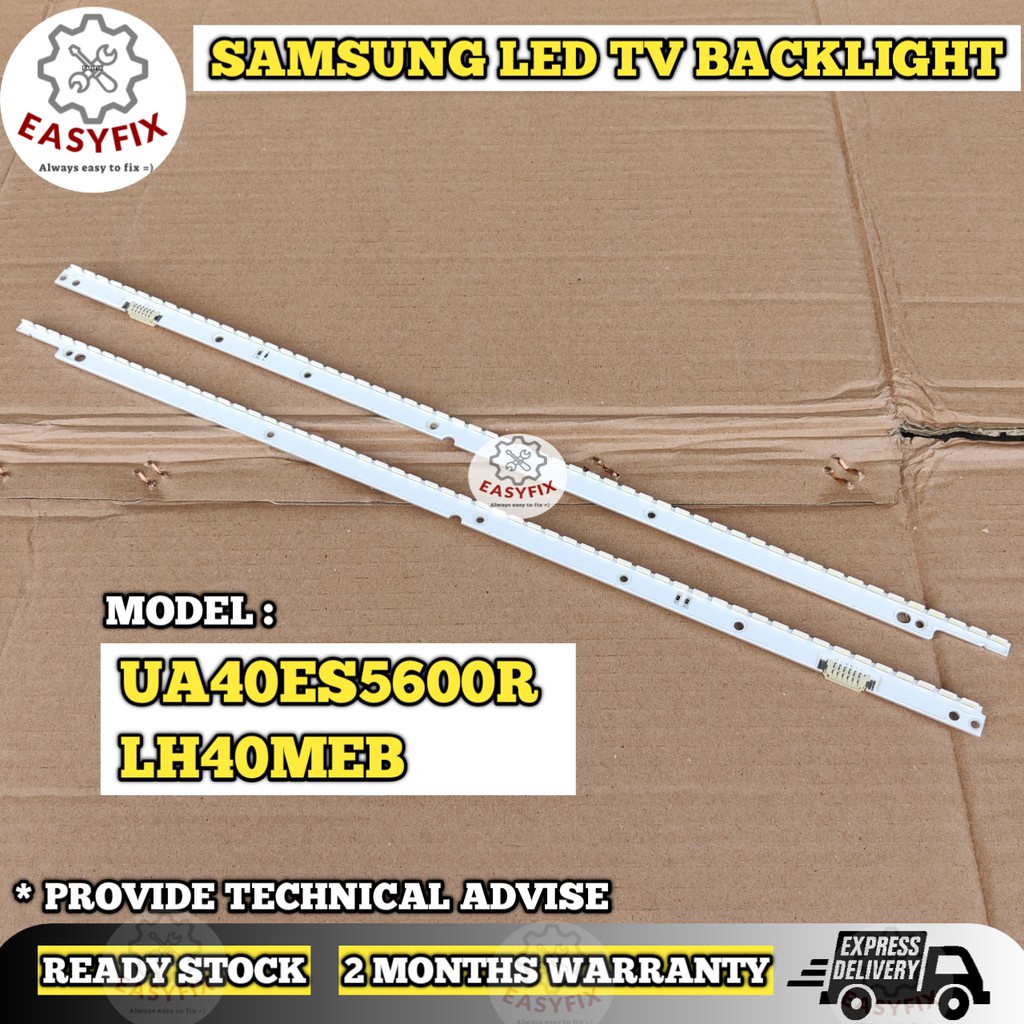40 INCH SAMSUNG UA40ES5600R LED BACKLIGHT ( LAMPU TV) UA40ES5600 40ES5600R LH40MEB pxb UAES5600 ES56