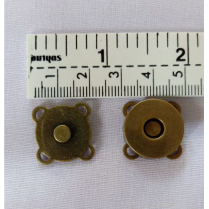 กระดุมแป๊กแม่เหล็กสอยขนาด 14mm.18mm.