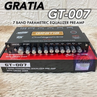 ⚡️ปรี 7 แบนด์ GRATIA GT-007 แยกซับอิสระ แหลมใส เบสแน่น รุ่นใหม่ล่าสุด