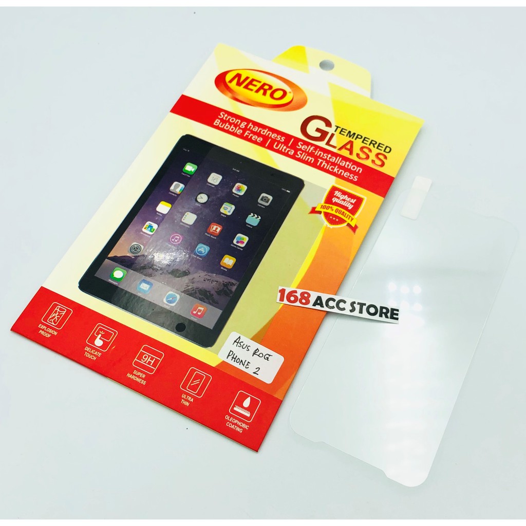 TEMPERED GLASS ASUS ROG PHONE 2 - ANTI-SCRATCH GLASS ASUS ROG PHONE 2