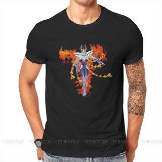 เสื้อยืด แบบนิ่ม พิมพ์ลาย Saint Seiya Episode G Greek Mythology คุณภาพสูง แฟชั่นฤดูร้อน สําหรับผู้ชายS-5XL